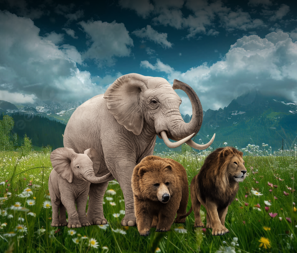 Caravan AR Animals